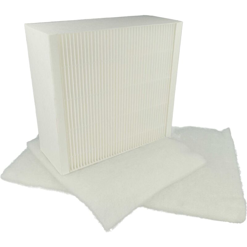 

Set filtros compatible con Vallox ValloPlus 350 MV, 350 SC, 350 SE humidificador/purificador - Vhbw