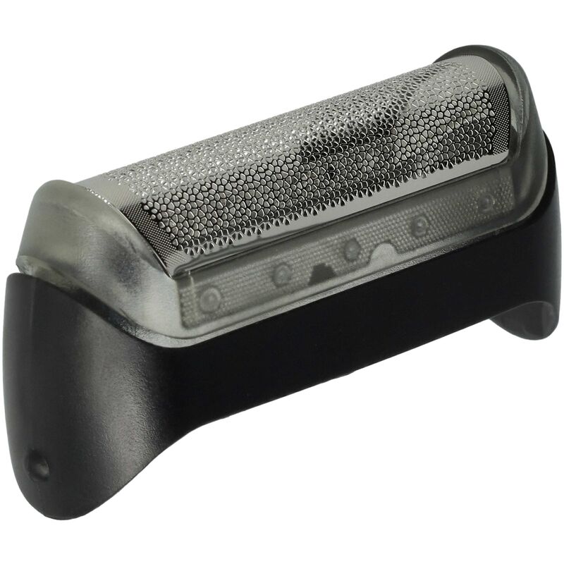 Vhbw - Shaver Foil compatible with Braun Z20, Series 1000, Serie 1 FreeControl, MG5090 Multigroome Electric Shaver + Frame, Black/Silver