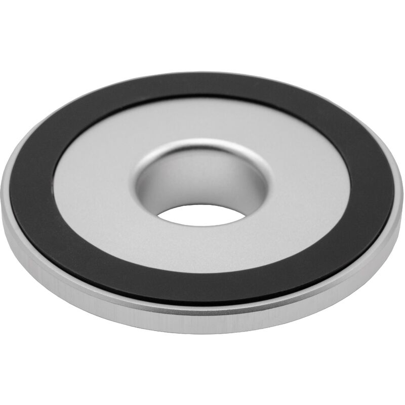 

Soporte base estable compatible con Apple HomePod Soporte de altavoz de aluminio en plata - Vhbw