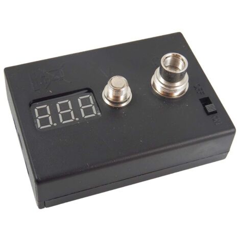 vhbw Spannungs- und Widerstandsmessgerät Ohm-Meter Ersatz für TS-IA59 für E-Zigaretten, E-Shishas u.a.