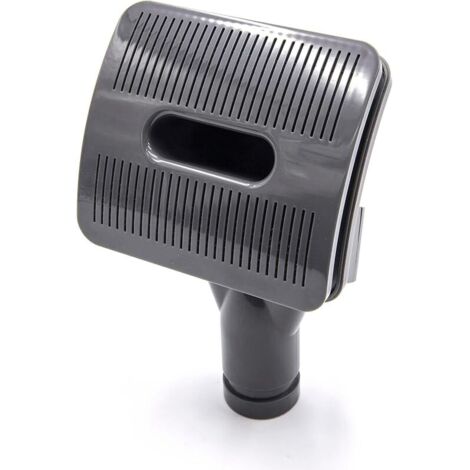 vhbw Spazzola per cani compatibile con gli aspirapolvere Dyson DC52, DC50i, DC51erp, DC52erp - Toelettatura animali, autopulente, grigio antracite
