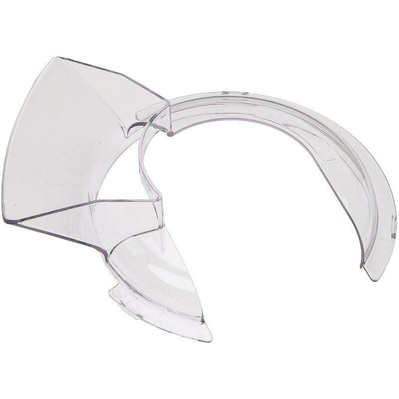 Splash Guard compatible with KitchenAid KSM100, KSM103 Kitchen Machine - Cover with Feed Tube, Plastic, Transparent - Vhbw