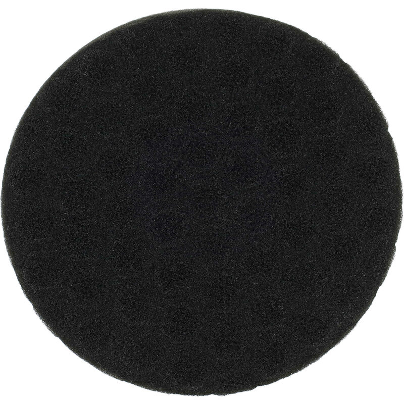 Image of Spugna per lucidatura compatibile con Metabo levigatrice rotorbitale e orbitale - 15 cm diametro, durezza bassa, nero / bianco - Vhbw