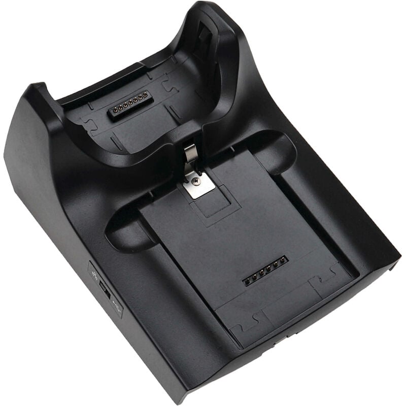 Station de chargement remplacement pour Symbol CRD5500-100, CRD5500-100UR pour ordinateur mobile, scanner de code-barre - noir - Vhbw