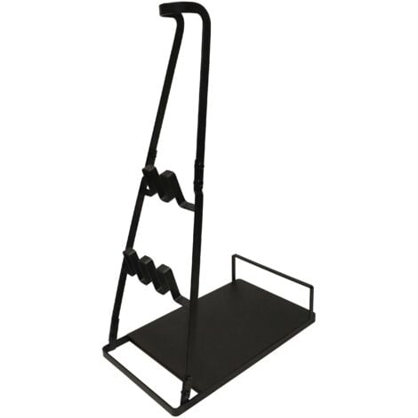 vhbw Storage Stand compatible with Miele Triflex HX1, Triflex HX2 Handheld Vacuum Cleaner - black