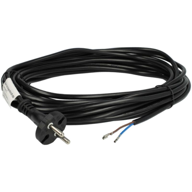 Stromkabel kompatibel mit Nilfisk GD710, GD1010, ALTO-Serie, GD1000, GD930 Staubsauger - 15 m Kabel 1000 w - Vhbw