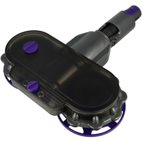 vhbw Tête de balai électrique compatible avec Dyson V11 Outsize, V15 Detect Absolute aspirateur - Embout pour serpillère, réservoir d'eau inclus