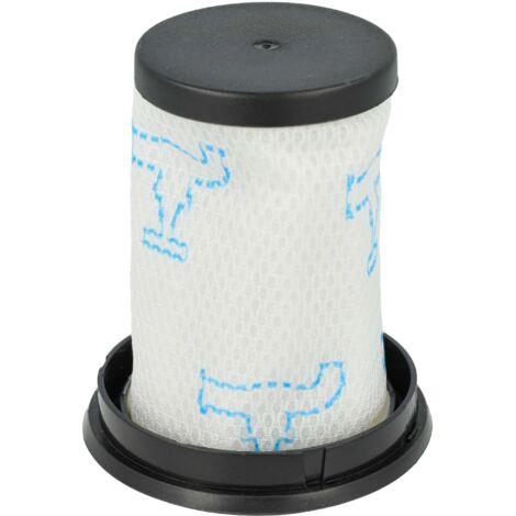 vhbw Trennfilter kompatibel mit Rowenta Air Force Flex RH9571, 7 60 Staubsauger - Ersatz-Filter, Abwaschbar Schwarz Blau Weiß