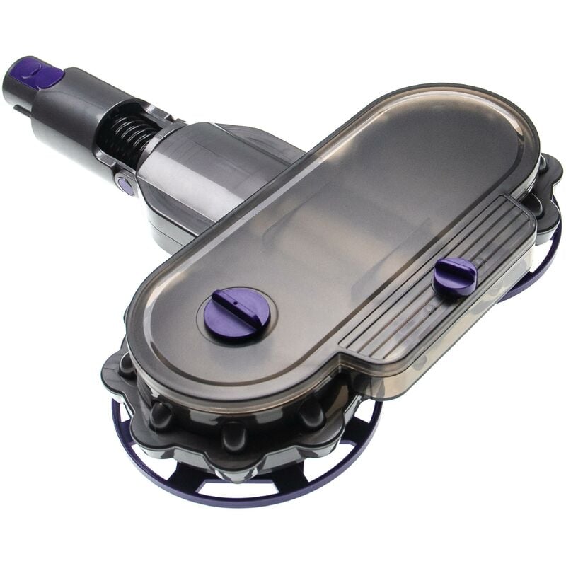 Vhbw - Tête de balai électrique compatible avec Dyson V10, V11, V7, V8 aspirateur - Embout pour serpillère, réservoir d'eau inclus