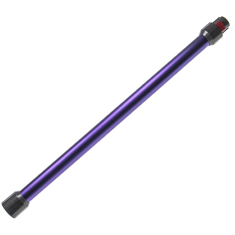 Tube d'aspirateur compatible avec Dyson V11 Outsize, V15 Detect Absolute, V15 Detect Complete aspirateur - raccord 35 mm, 74 cm, gris / violet - Vhbw
