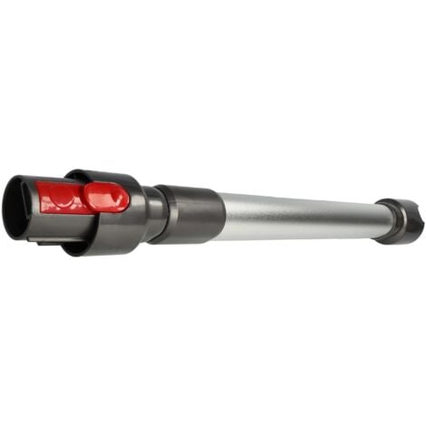 vhbw Tubo aspirador compatible con Dyson V15 Detect Complete, V7, V8 aspiradora - 44,5 - 66,5 cm, plata