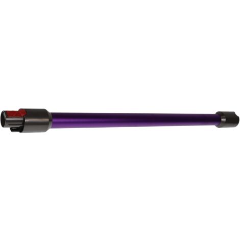 vhbw Tubo aspirador compatible con Dyson V7 Fluffy, V7 Animal, V7 Animal Extra, V7 Animal Pro aspiradora - conexión de 35 mm, 74 cm, lila
