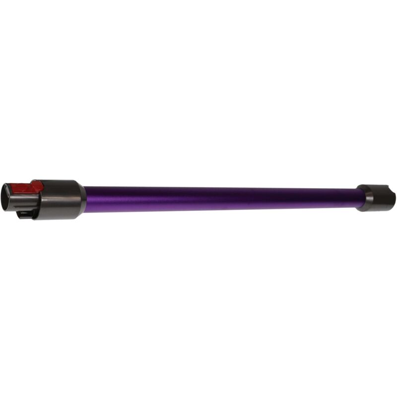 

vhbw Tubo aspirador compatible con Dyson V8 Carbon fibre aspiradora - conexión de 35 mm, 74 cm, gris / lila