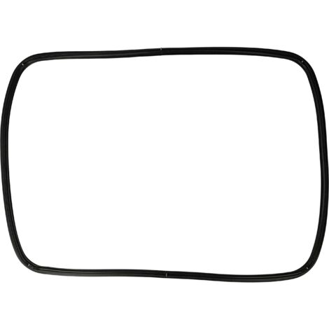 vhbw Türdichtung Ersatz für Küppersbusch 536346 für - 42x32x1 cm, Mit Winkelhaken Schwarz