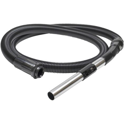vhbw Tuyau compatible avec Nilfisk Cubic Ergo Clean, GD930S2, Euro Panther UZ872 aspirateurs - 2,41 m, poignée, avec raccord circulaire 32 mm