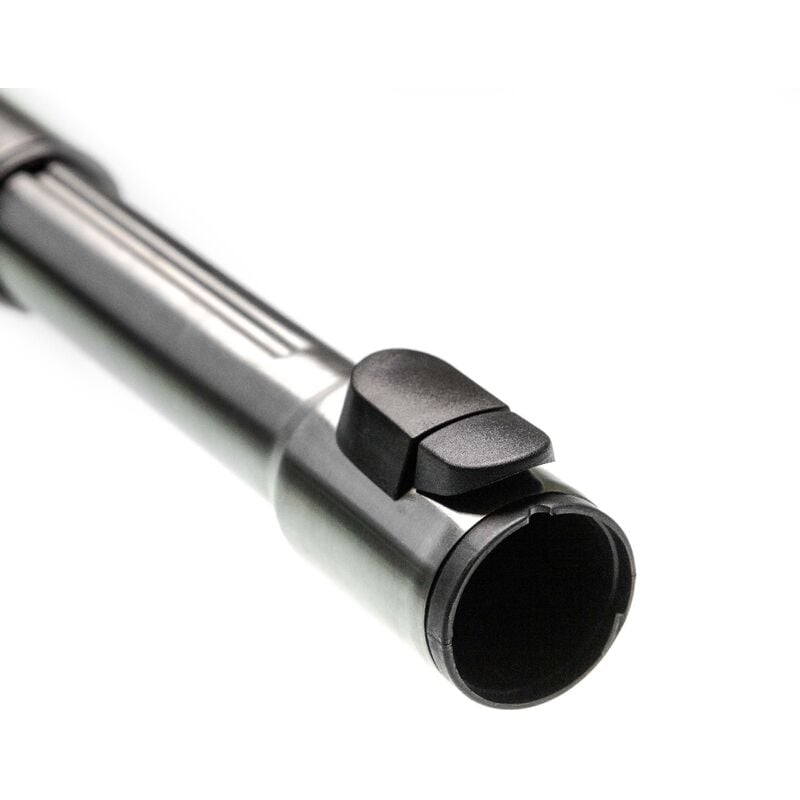 vhbw Tube d'aspirateur compatible avec Miele Classic C1 EcoLine aspirateur - raccord 35 mm, 60 - 100 cm, noir / argenté
