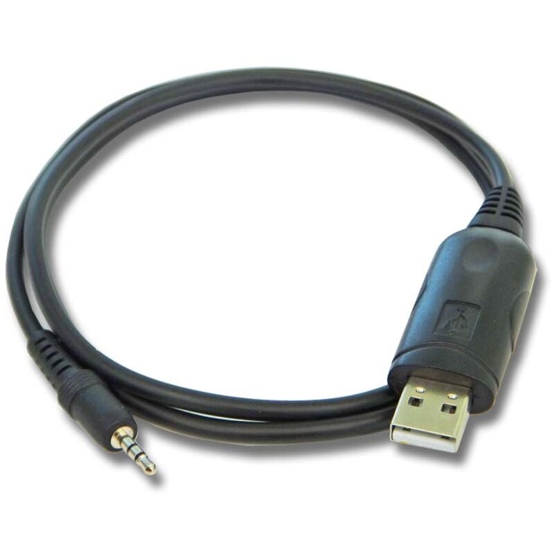 USB-Câble programmateur pour Talkie-walkie Motorola AXU4100, AXV5100, Commander 245, CP040, CP125. Remplace: PMKN4004, AAPMKN4004, DSK001C706. - Vhbw