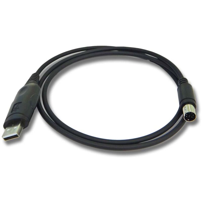 Vhbw - USB-Câble programmateur pour Talkie-walkie Yaesu Vertex FT-3000, FT-3000M, FT-7100, FT-7100M, FT-7800, FT-7800E,