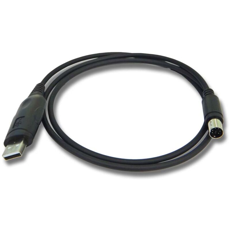 vhbw USB programming cable replacement for CT-29B for Radio, black