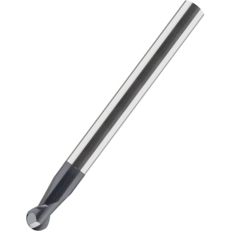 VHM-Mini-Vollradiusfräser HSC HA ALTIN 0,8 x 55 mm x 10 mm
