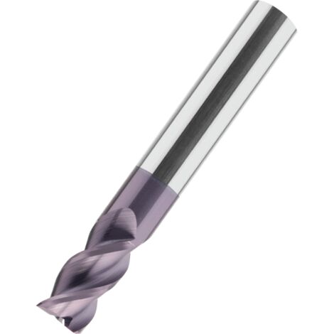 VHM-Schaftfräser kurz HA blank 6,5 mm