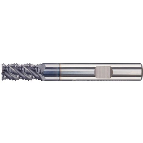 VHM-Schruppfräser AlTiN+ lang Typ HR 12,0 mm Fortis