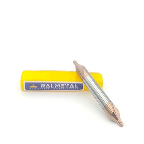 VHM-Zentrierbohrer, TiSiN-Hartmetall, 8 x 3 mm, 55 HRC