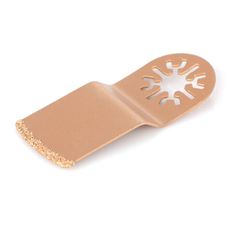 ViaGasaFamido Lame Oscillante Multifonction en Carbure de Diamant pour Scie électrique HSS, élimine Efficacement les Joints Tenaces sans Endommager les Carreaux, Idéale pour Couper les Joints