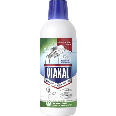 Viakal Detersivo Anticalcare Bagno E Cucina Classico Liquido 720