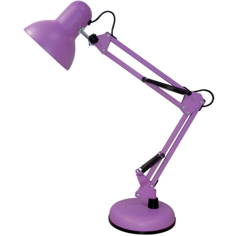 Viar Articulé Flexo 1xE27 Violet 55cm Série Viar