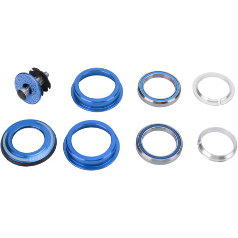 Viaron 44mm Doppellager-Steuersatz für Mountainbikes, kompatibel mit Vordergabel und Vorbau, ideal zum Radfahren.
