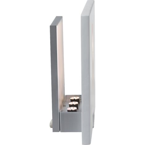 VIAX Applique Mur plâtre carré blanc LED intég. 3X1,2W 6300K 220lm ARIC 3051