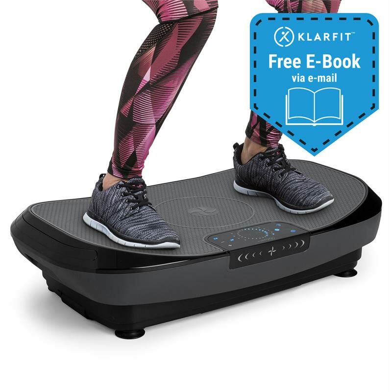 

VIBE 4DX Pro Plataforma vibratoria 300W 4 modos 4DX TripleMotor gris negro