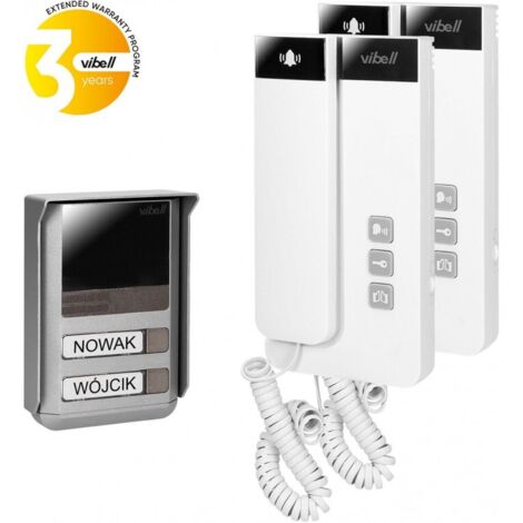 Vibell (Orno) OR-DOM-SL-924 Zweifamilien-2-Draht-Sprechanlage