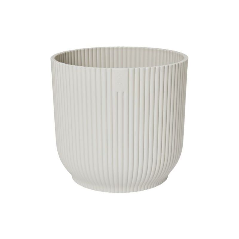 

Elho - Vibes Fold Round Blanco Sedoso 22cm - Blanco