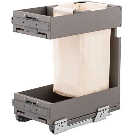 VIBO serie lamina bandejero/panero , Módulo bandejero / panero LAMINA extraíble.· Bandeja de acero acabado antracita.· Con cierre amortiguado y extracción total.&lt/