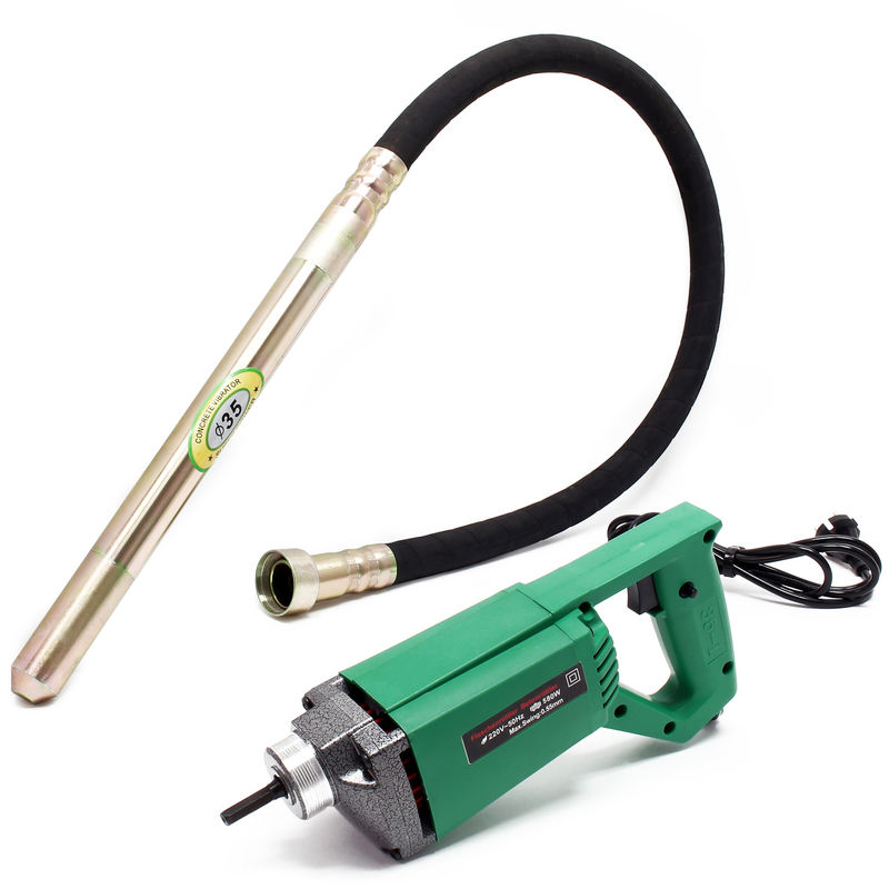 

Vibrador hormigón eléctrico 580W & 150cm Aguja vibrante con eje flexible Obra Compactar hormigón