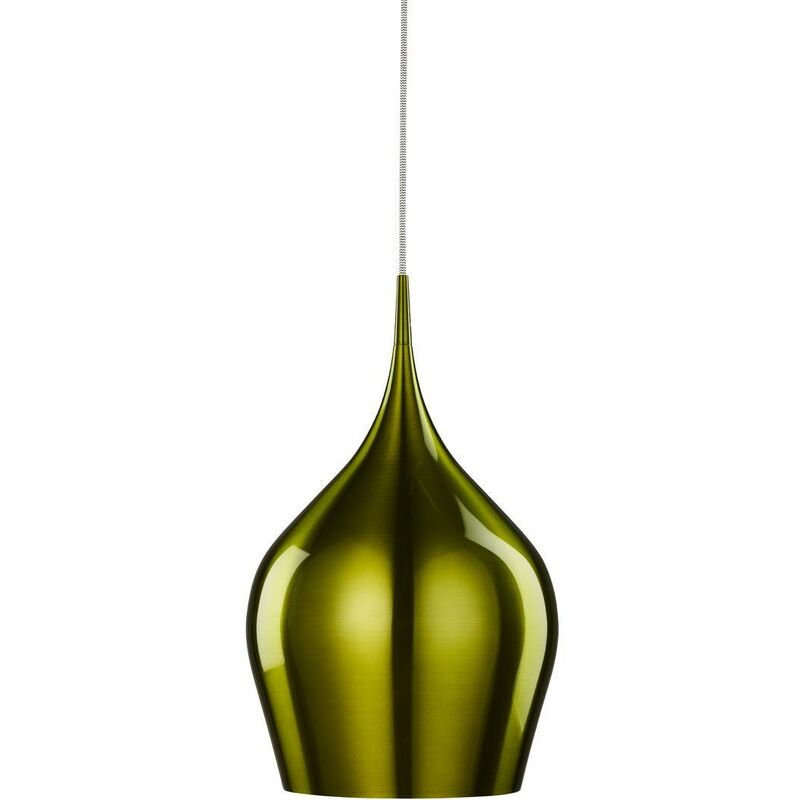 Image of Searchlight Vibrant - Lampada a sospensione a soffitto a cupola grande 1 luce verde, E27