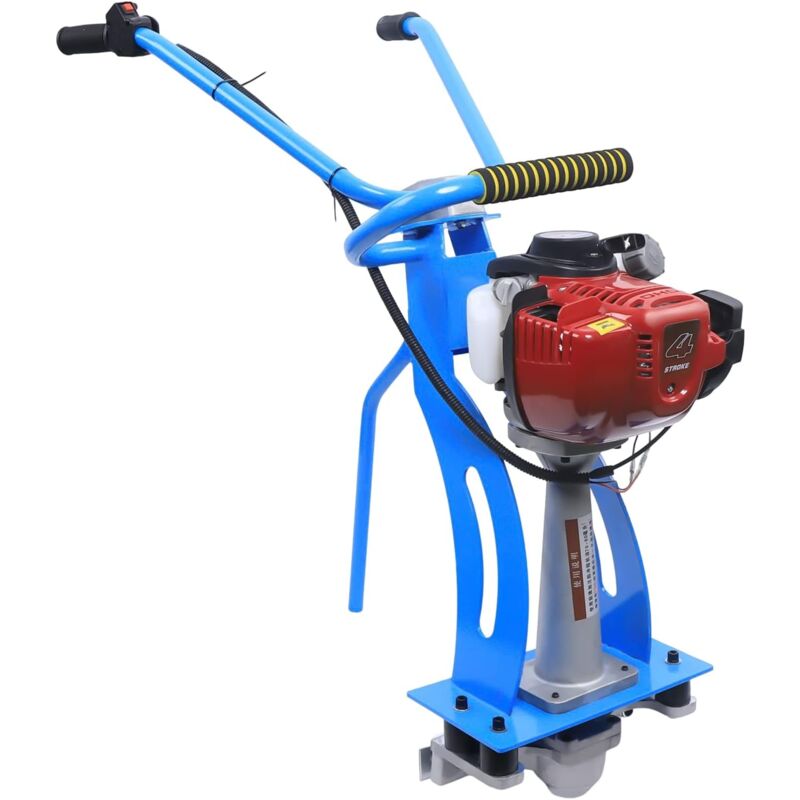 Vibrateur à béton 4 temps Puissance 35.8CC 900w Chape Ciment Moteurs à essence Machine à vibrer le béton 9500-10000 t/m sans règle