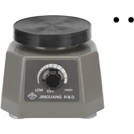 Vibrateur de Laboratoire Dentaire avec Plateau Rond, Vitesse Réglable pour Plâtre Dentaire, Oscillateur 220V EU