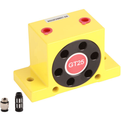 Vibrateur pneumatique 1/4 de pouce avec turbine à air pour plateforme vibrante mécanique GT25