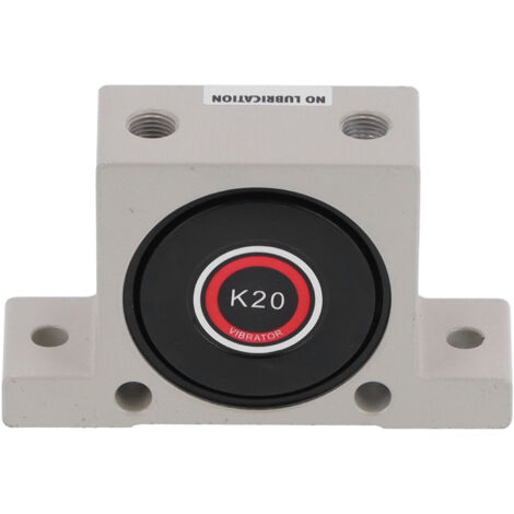Vibrateur Pneumatique à Bille Ajustable Pression d'Air K20 en Alliage d'Aluminium pour Équipement Industriel