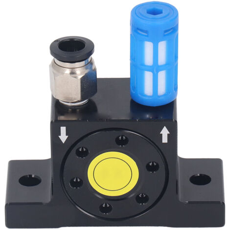Vibrateur pneumatique à turbine G1/8 pouce, oscillateur industriel à air réglable pour silos et trémies