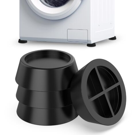 Vibrationsdämpfer Gummi-Füße Schwarz Schwingungs-dämpfer Waschmaschine