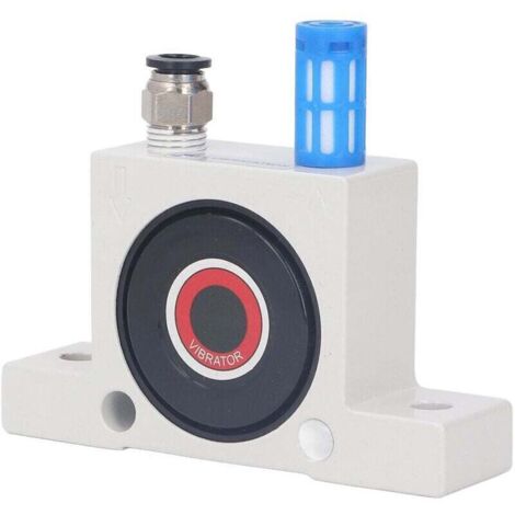 Vibratore per calcestruzzo, vibratore a sfere pneumatico K13 – turbina ad aria industriale G1/4" con silenziatore, per tramogge, silos e trasporto materiali