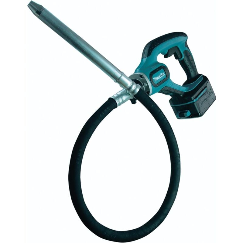 Vibreur à béton 18 v lxt Makita avec 2 batteries 18V 4.0Ah - chargeur - coffret - DVR450RME