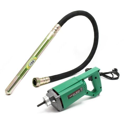 Vibreur béton 800W Aiguille vibrante incluse 150cm avec Arbre flexible