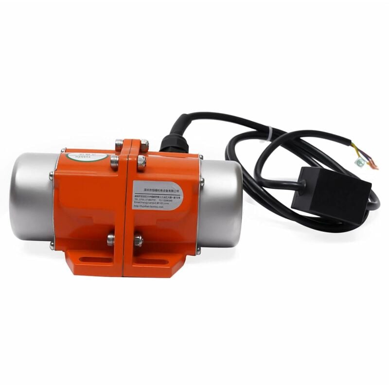 Senderpick - Moteur Vibrateur Monophasé 220V 60W Moteur Vibreur électrique à Béton En Alliage D'Aluminium Avec Bloc Excentrique Réglable Régulateur