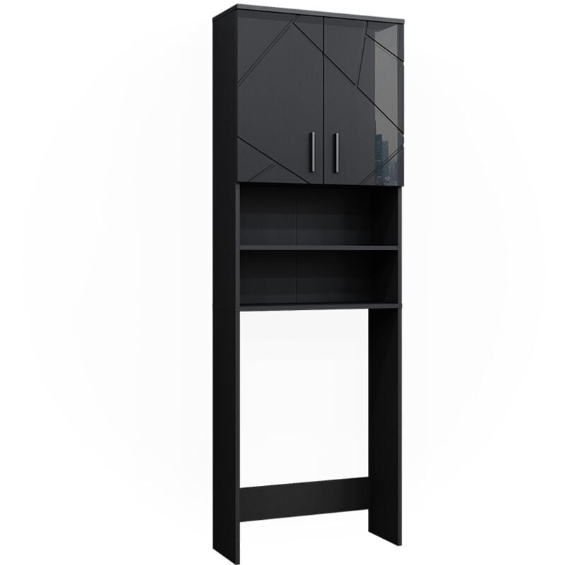 Armoire pour machine à laver Irma, Anthracite, 64 x 190.5 cm Vicco