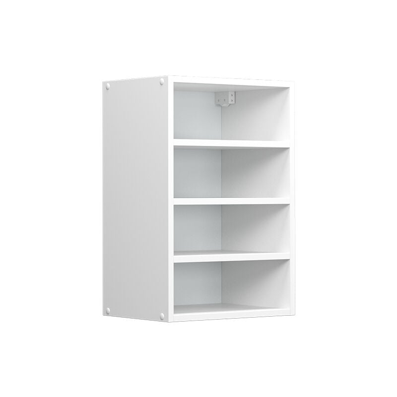 Armoire suspendue universelle R-Line, Blanc, 40 cm avec étagères ouvertes, Vicco